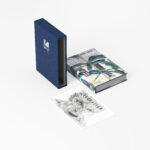 Coffret, livre Dédale et sérigraphie du street artist Lokiss