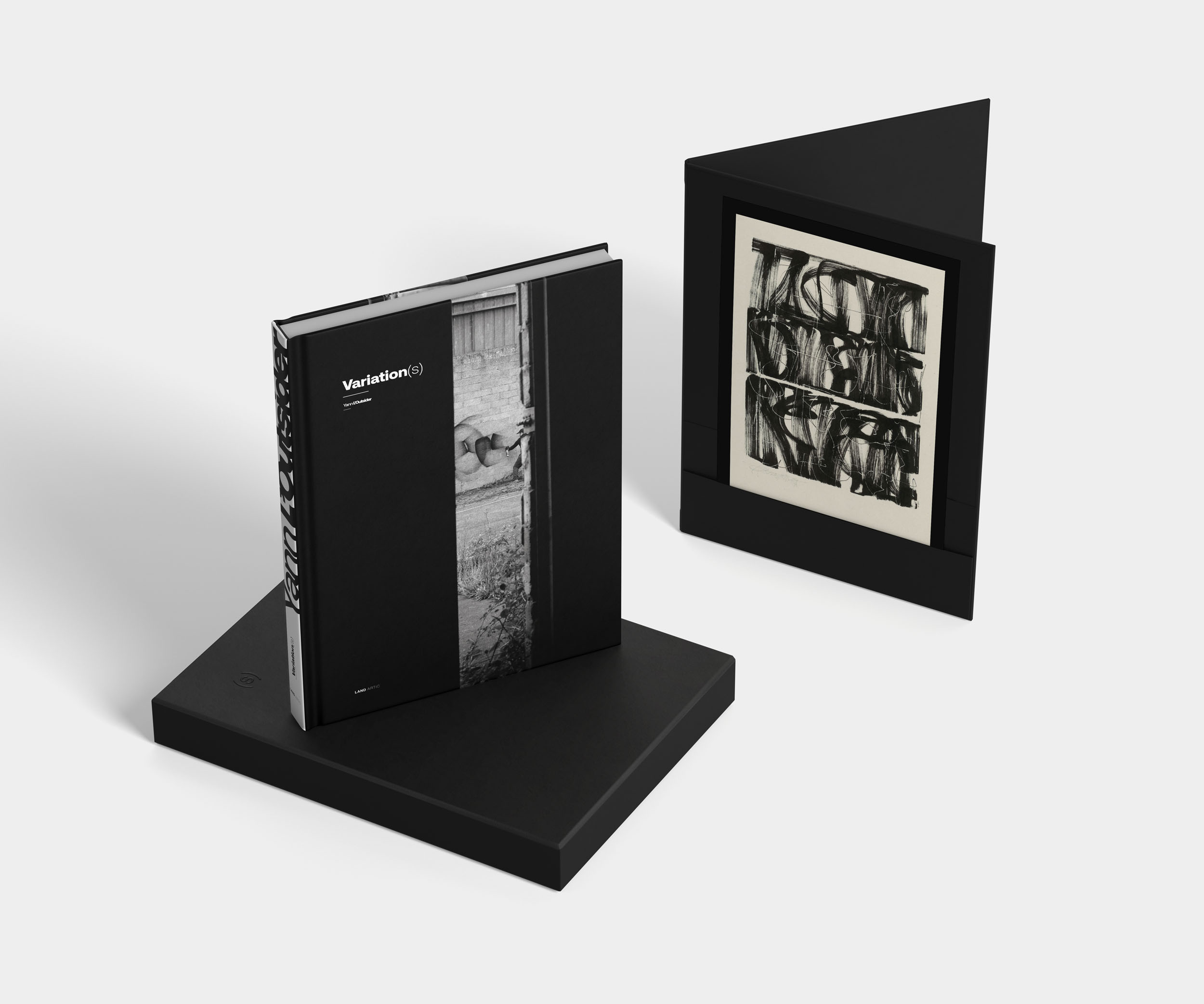 Livre Variation(s) en collection oeuvre originale avec sérigraphie exclusive