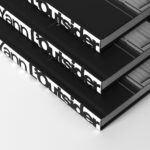 Tranches de 3 livres de Yann L'Outsider Variation(s) en noir et blanc